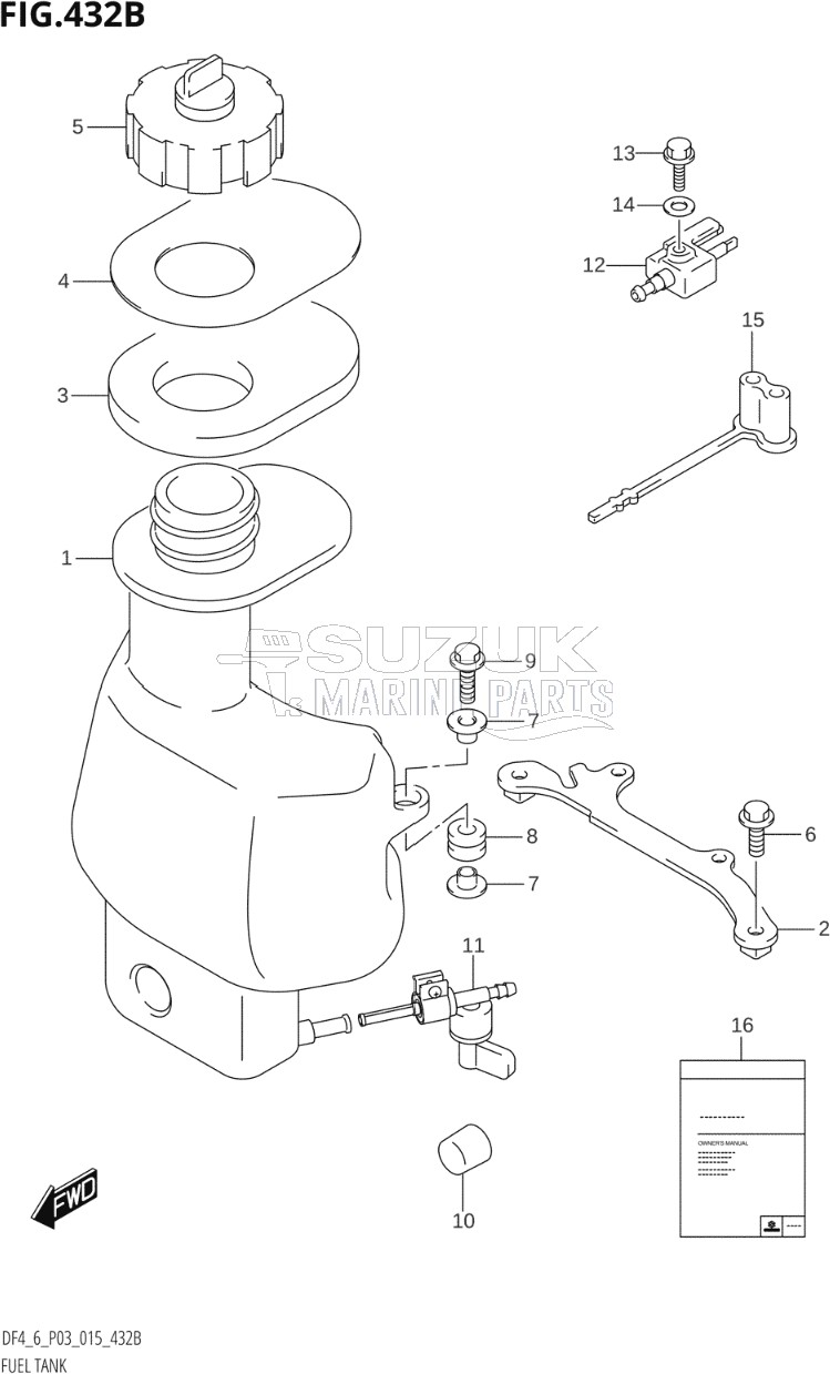 FUEL TANK (DF6:P03)