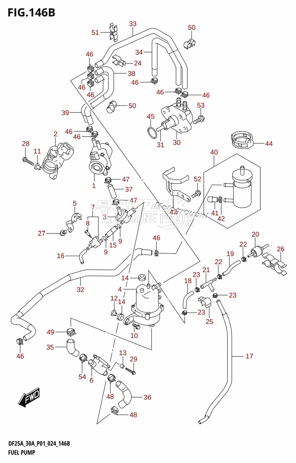 FUEL PUMP (P40)