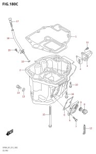 DF90A From 09003F-510001 (E03)  2015 drawing OIL PAN (DF70ATH:E01)