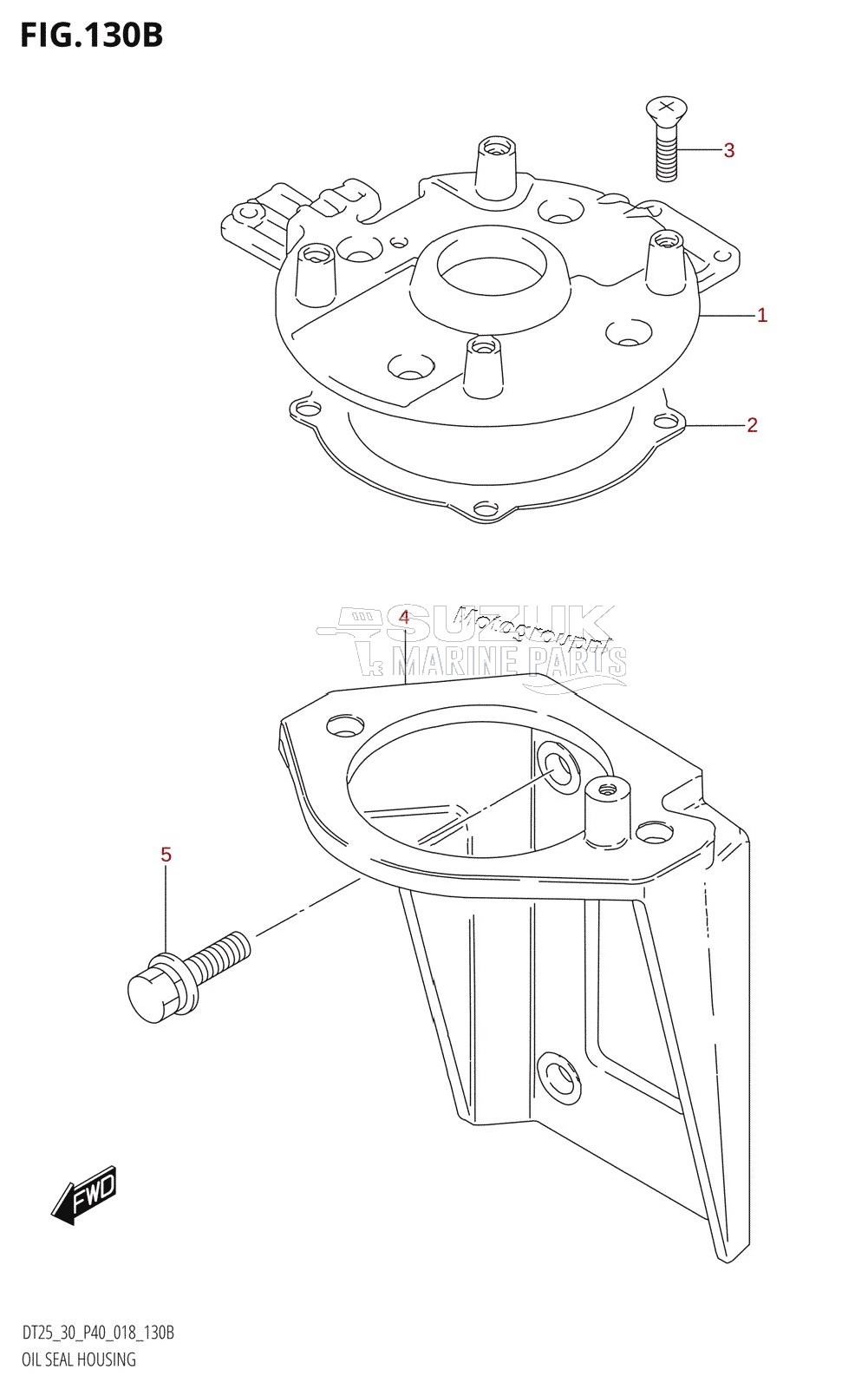 OIL SEAL HOUSING (E-STARTER)