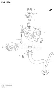 15002Z-310001 (2013) 150hp E03-USA (DF150Z) DF150Z drawing OIL PUMP