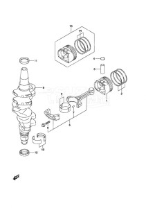 DF 50A drawing Crankshaft