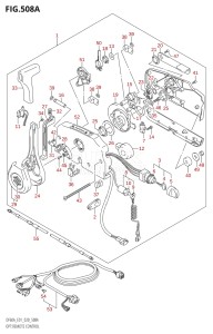 05003F-040001 (2020) 50hp E01-Gen. Export 1 (DF50A  DF50ATH) DF50A drawing OPT:REMOTE CONTROL (DF40A,DF40AST,DF50A,DF60A,DF60AVT,DF40ASVT)