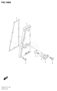 08002F-810001 (2018) 80hp E01 E40-Gen. Export 1 - Costa Rica (DF80AT) DF80A drawing EXHAUST COVER