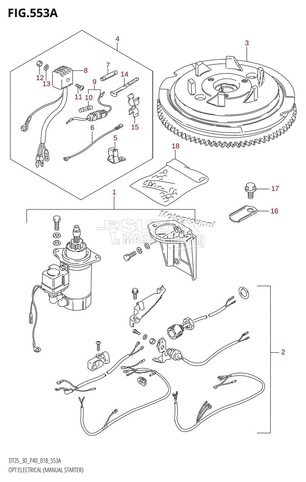 OPT:ELECTRICAL (MANUAL STARTER) (DT30:M-STARTER)