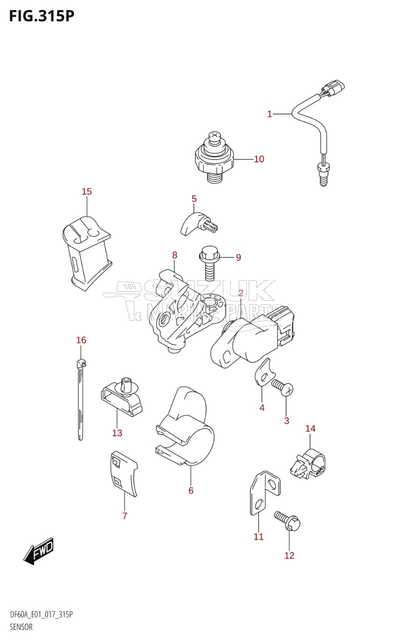 SENSOR (DF50AVTH:E01)