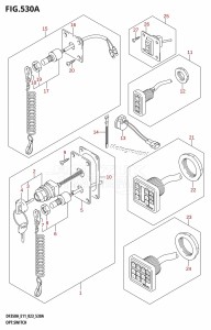 DF325A From 32501F-240001 (E01 E40)  2022 drawing OPT:SWITCH (020,021)