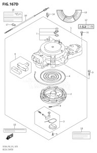 02002F-510001 (2005) 20hp P03-U.S.A (DF20A  DF20AR  DF20AT  DF20ATH) DF20A drawing RECOIL STARTER (DF9.9BTH:P03)