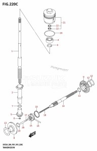 DF25A From 02504F-910001 (P01)  2019 drawing TRANSMISSION (DF30AQ)