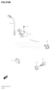 DF75A From 07501F-340001 (E03)  2023 drawing SENSOR (DF90AWQH)