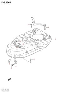 DF225Z From 22503Z-110001 (E01 E40)  2011 drawing RING GEAR COVER