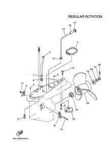 F200CETX drawing PROPELLER-HOUSING-AND-TRANSMISSION-2