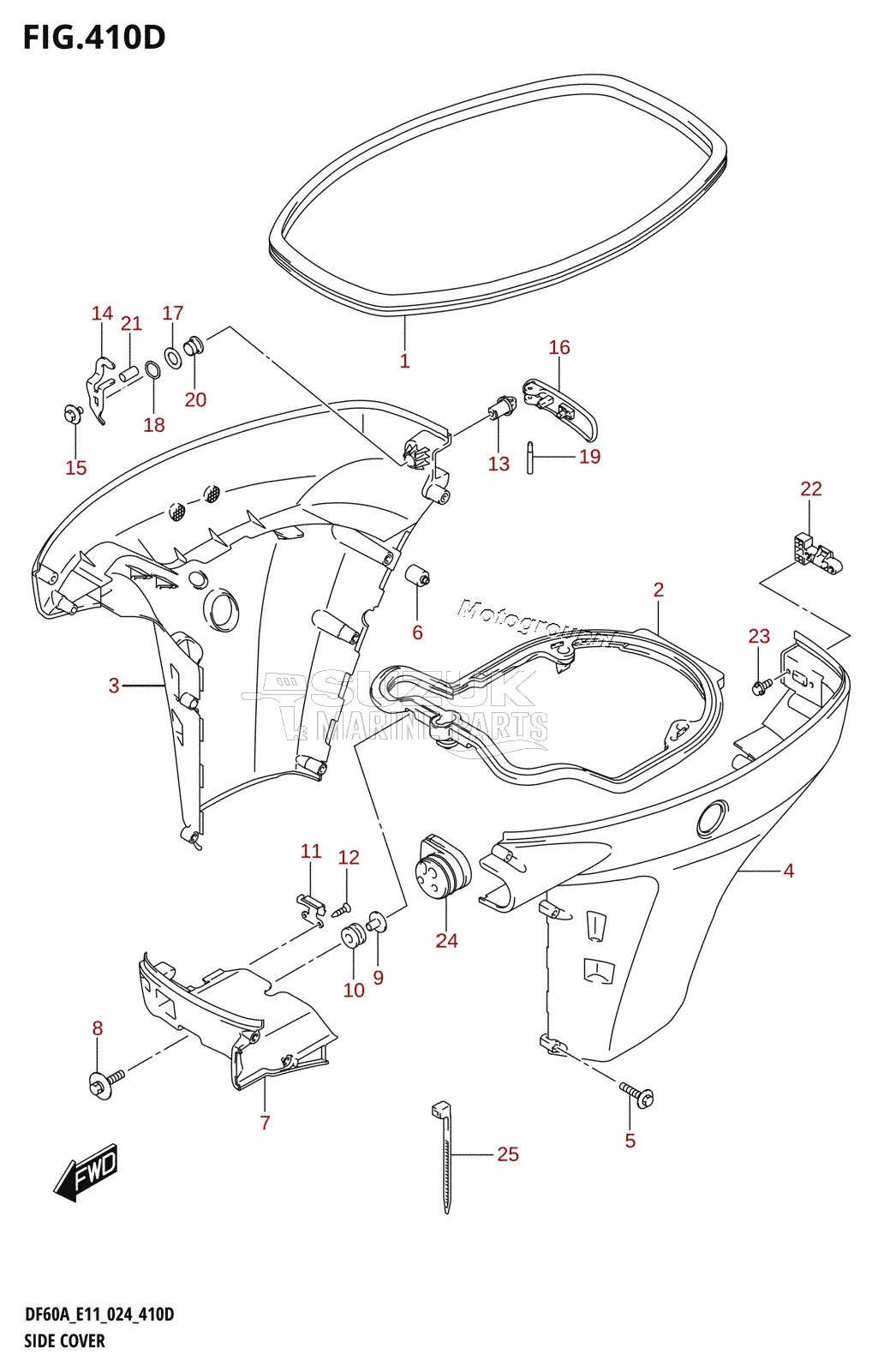 SIDE COVER (DF50AVT,DF60AVT,DF60AVTH)