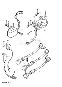 DT55 From 05501-501001-503045 ()  1985 drawing OPT : ELECTRICAL (2)