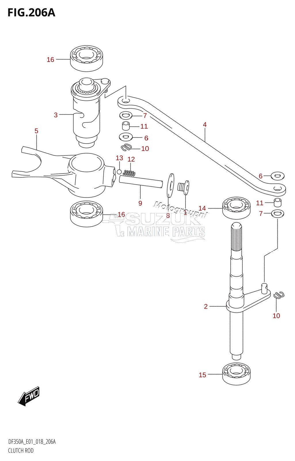 CLUTCH ROD