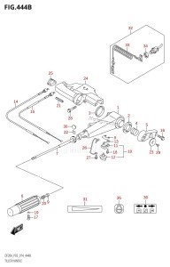 DF9.9B From 00995F-410001 (P03)  2014 drawing TILLER HANDLE (DF9.9BTH:P03)