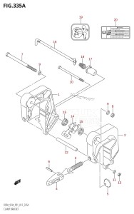 DF8A From 00801F-210001 (P01)  2012 drawing CLAMP BRACKET (DF8A:P01)