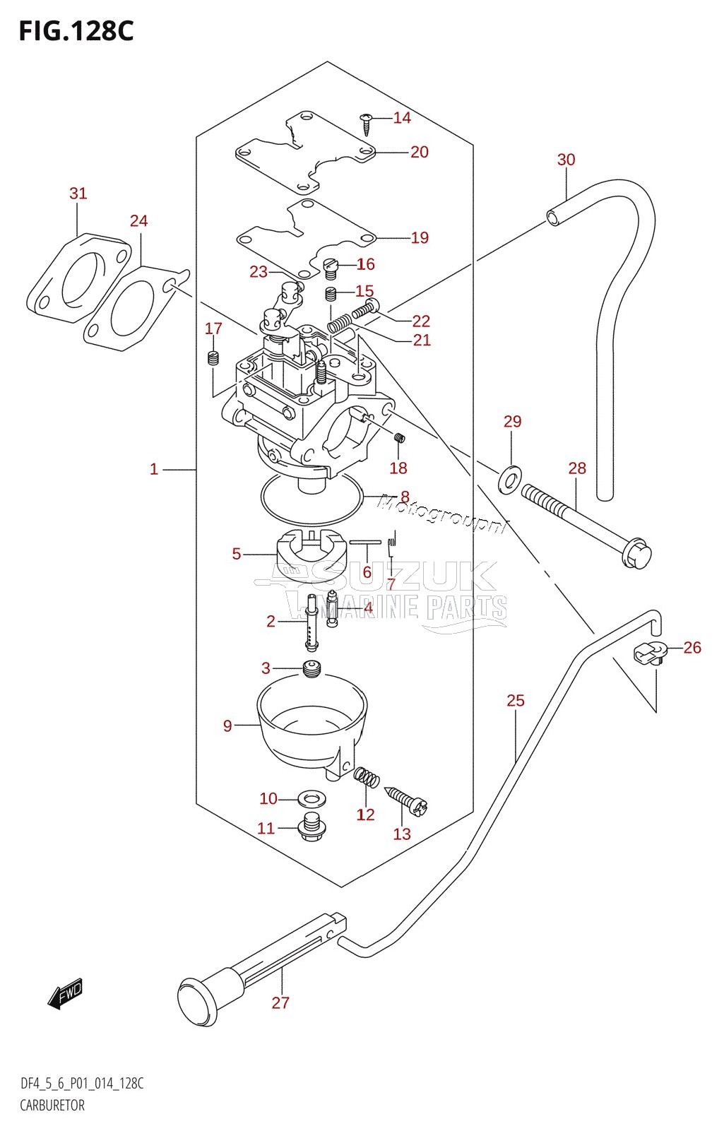 CARBURETOR (DF6:P01)