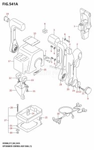 DF175AT From 17503F-440001 (E11 - E40)  2024 drawing OPT:REMOTE CONTROL ASSY DUAL (1)