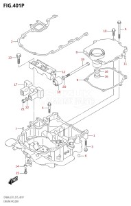 04003F-510001 (2005) 40hp E01 E13-Gen. Export 1 -  SE  Asia (DF40A  DF40AQH  DF40AST  DF40ATH) DF40A drawing ENGINE HOLDER (DF50AVTH:E01)