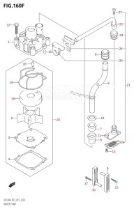 DF115AZ From 11503Z-510001 (E03)  2015 drawing WATER PUMP (DF115AST:E03)