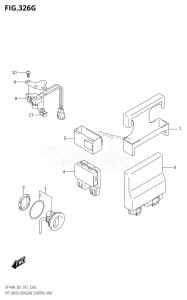 DF140A From 14003F-510001 (E01 E40)  2015 drawing PTT SWITCH /​ ENGINE CONTROL UNIT (DF140AT:E40)