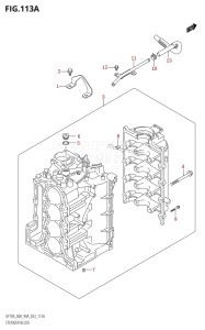 DF80A From 08002F-110001 (E03)  2011 drawing CYLINDER BLOCK