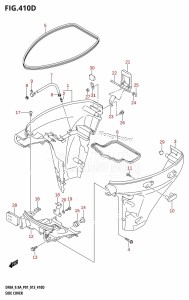 DF9.9A From 00994F-310001 (P01)  2013 drawing SIDE COVER (DF9.9AR:P01)