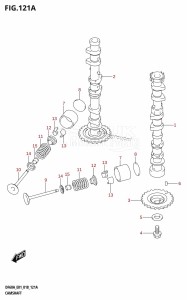 DF60A From 06003F-810001 (E01 E40)  2018 drawing CAMSHAFT