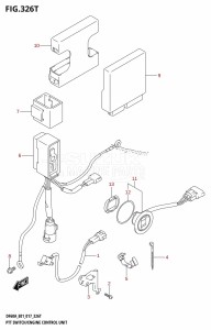 DF40A From 04003F-710001 (E01)  2017 drawing PTT SWITCH /​ ENGINE CONTROL UNIT (DF60AVTH:E01)