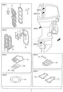 DT 115 drawing Gasket Set