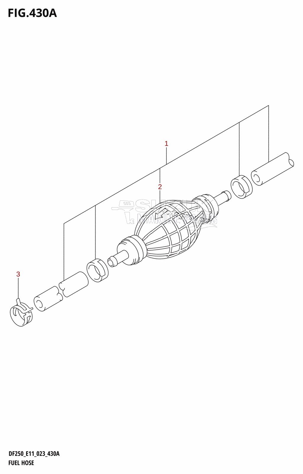 FUEL HOSE (E01,E11,E40)