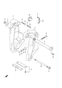 DF 140A drawing Clamp Bracket