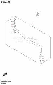 DF8A From 00801F-710001 (P01)  2017 drawing DRAG LINK (DF8AR:P01)