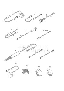 Outboard DF 250AP drawing SMIS Gauges