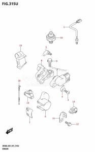 DF50A From 05004F-510001 (E01)  2015 drawing SENSOR (DF60AVTH:E40)