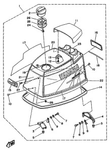 70B drawing TOP-COWLING