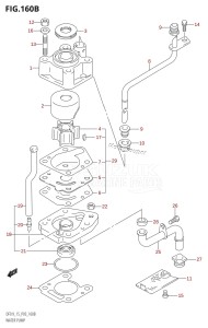 DF15 From 01503F-010001 (P03)  2010 drawing WATER PUMP (K7,K8,K9,K10,011)