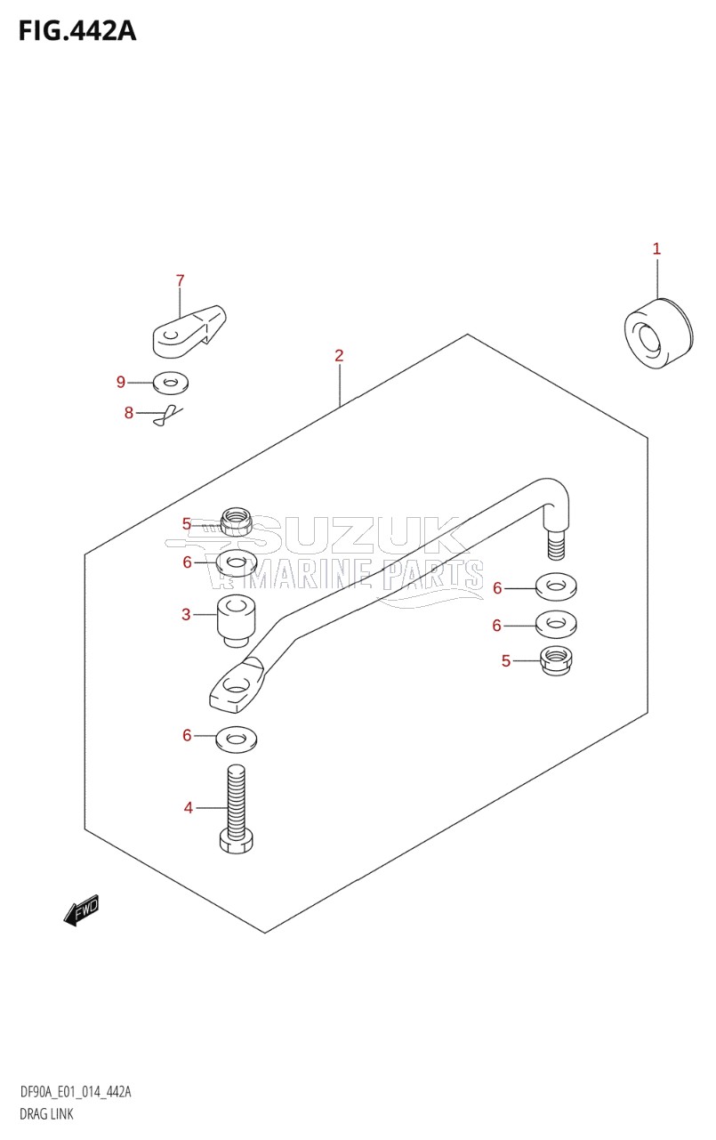 DRAG LINK (DF70A:E01)