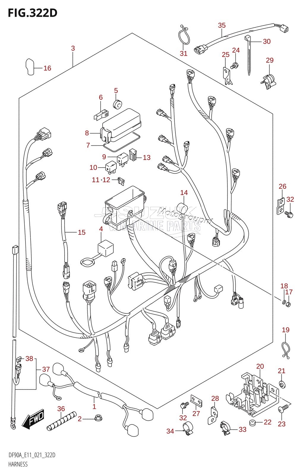 HARNESS (DF100B)