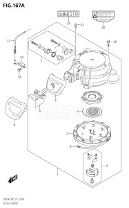 00801F-710001 (2017) 8hp P01-Gen. Export 1 (DF8A  DF8AR) DF8A drawing RECOIL STARTER