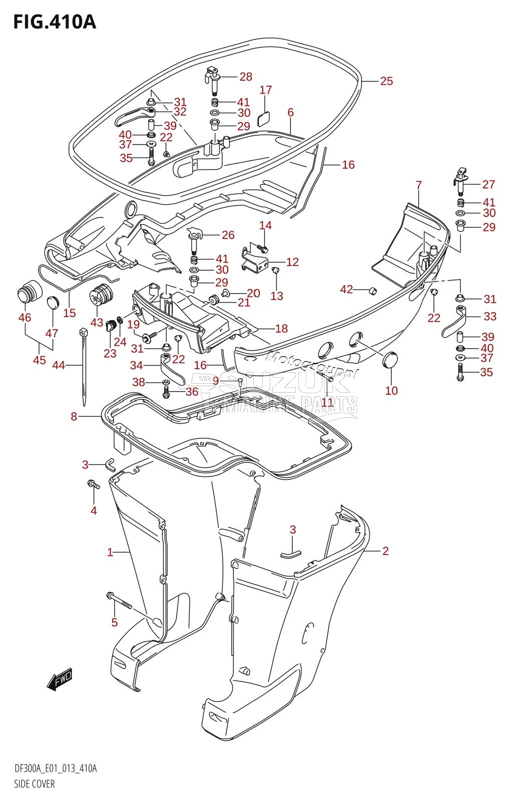 SIDE COVER (DF300A:E01)