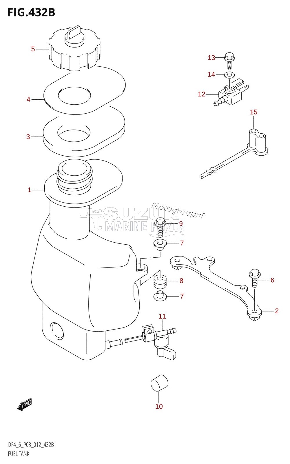 FUEL TANK (DF6:P03)