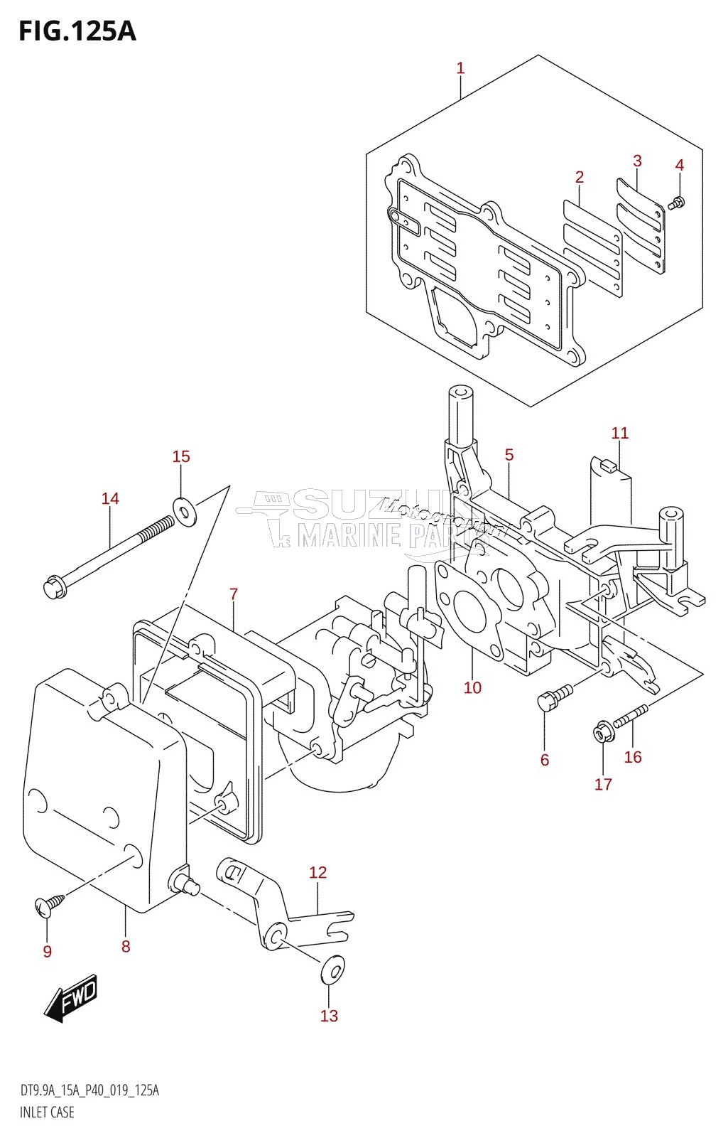 INLET CASE (DT9.9A)