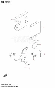 DF40A From 04003F-810001 (E01)  2018 drawing PTT SWITCH /​ ENGINE CONTROL UNIT (DF40AQH:E01)