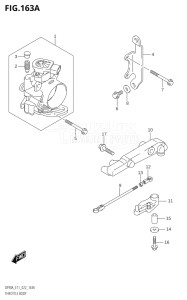 07003F-240001 (2022) 70hp E11 E40-Gen. Export 1-and 2 (DF70AT  DF70ATH  DF70ATH) DF70A drawing THROTTLE BODY