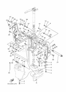 FL300B drawing FRONT-FAIRING-BRACKET