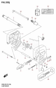 DF9.9B From 00995F-510001 (P03)  2015 drawing CLAMP BRACKET (DF20AR:P03)