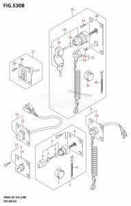 DF50A From 05003F-410001 (E01)  2014 drawing OPT:SWITCH (DF40AST:E34)