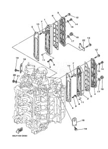 LF225TXRD drawing CYLINDER-AND-CRANKCASE-3